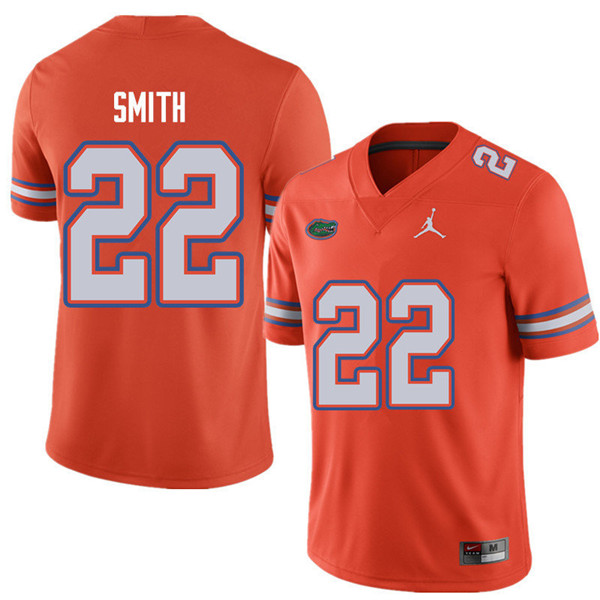 Jordan Brand Men #22 Emmitt Smith Florida Gators College Football Jerseys Sale-Orange
